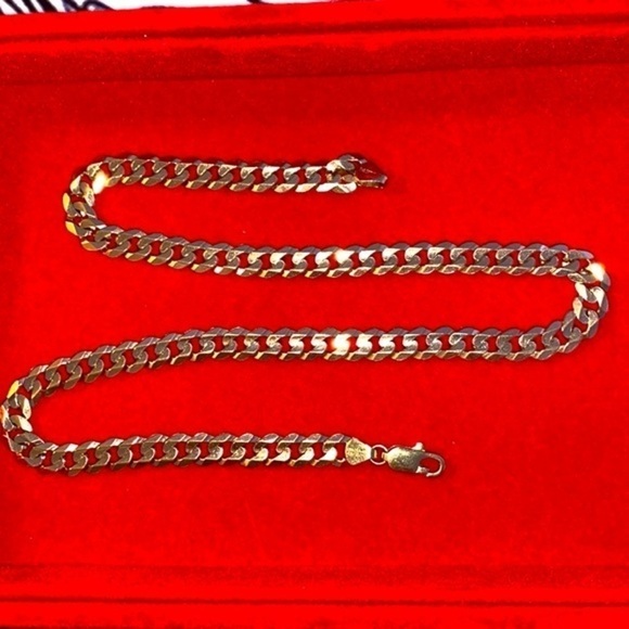 14kt Italian Gold Chain solid yellow gold 38.4 gr pure solid gold Italy Unisex - Picture 4 of 9